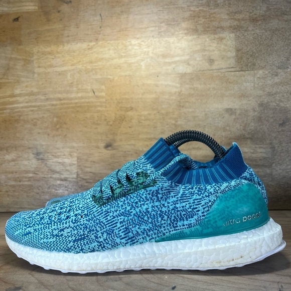 Adidas UltraBoost Uncaged Womens Size 9.5 Running Shoes Sneakers Energy Aqua - Picture 3 of 9